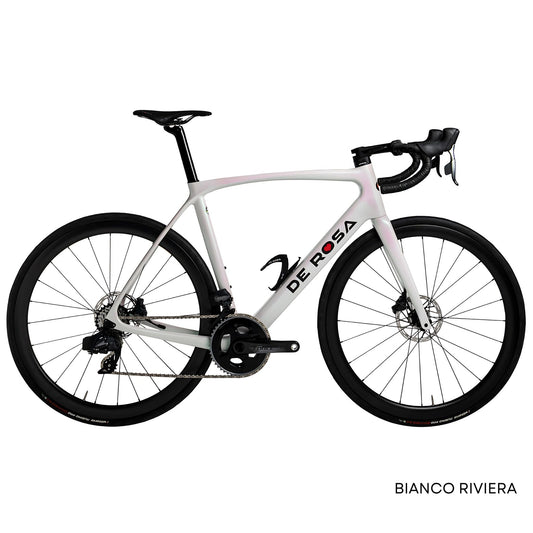 DE ROSA IDOL in Bianco Riviera color scheme with aerodynamic frame